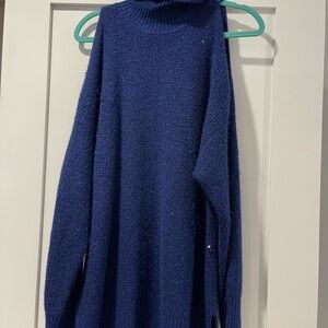 INC International Concepts Blue Sweater